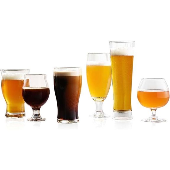 Libbey Craft Brews 6-Piece Beer Glass Set