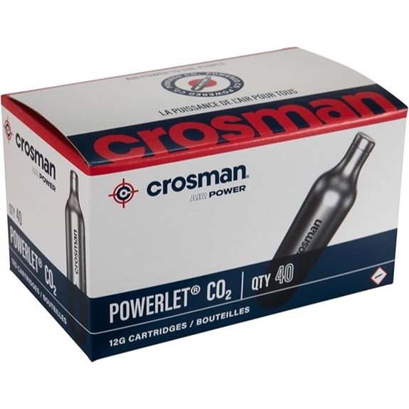 Crosman 40-Pack 12-Gram CO2 Cartridges for Airguns