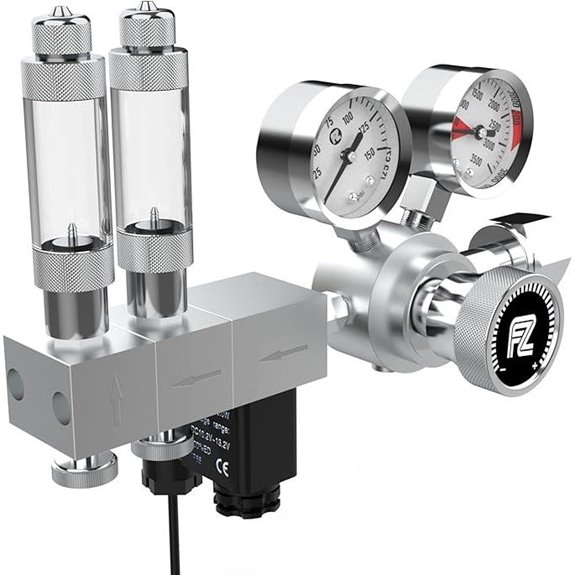 FZONE Pro Aquarium Dual-Stage CO2 Regulator