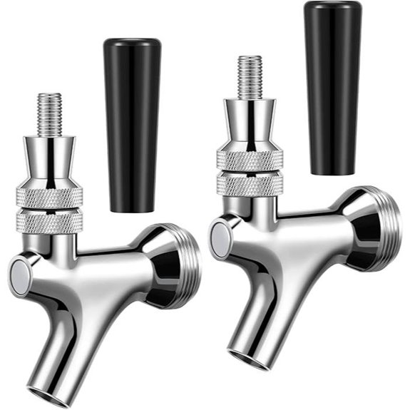 Sliner Stainless Steel Beer Faucet (2 Pack)