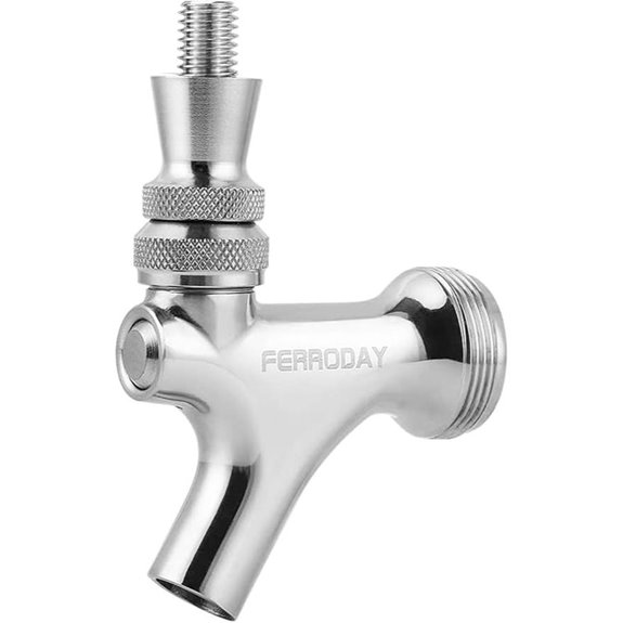 Upgraded 304 Stainless Steel Beer Faucet Tap