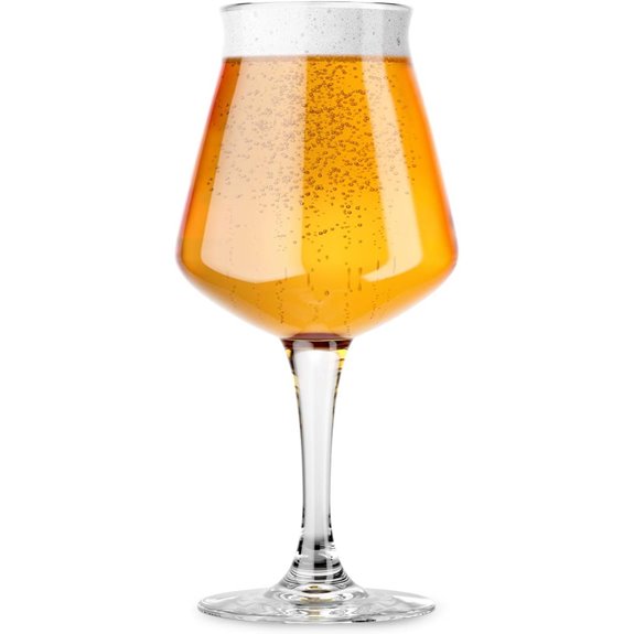 Nucleated Teku 3.0 Beer Glass for Better Flavor