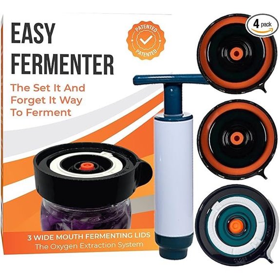 Fermentation Kit with Lids and Oxygen Extractor Pump