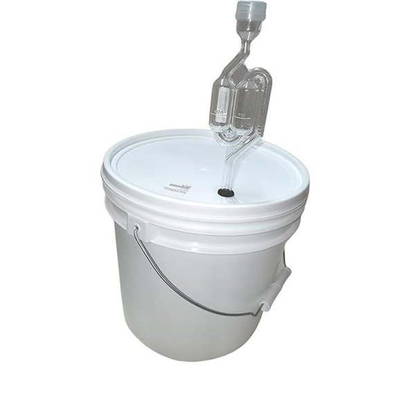 2 Gallon Primary Fermenter with Lid and Airlock