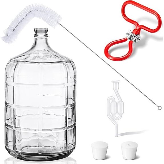 Suzile 3-Gallon Glass Carboy Fermentation Kit