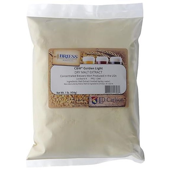 Briess - 812322 - Dry Malt Extract - Golden Light - 1 lb.