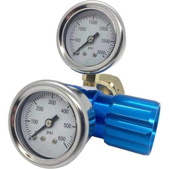Adjustable 400 PSI CO2 Regulator for Jeep Tires