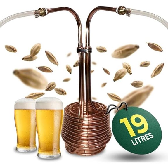 Scylla Copper Wort Chiller for Home Brewing