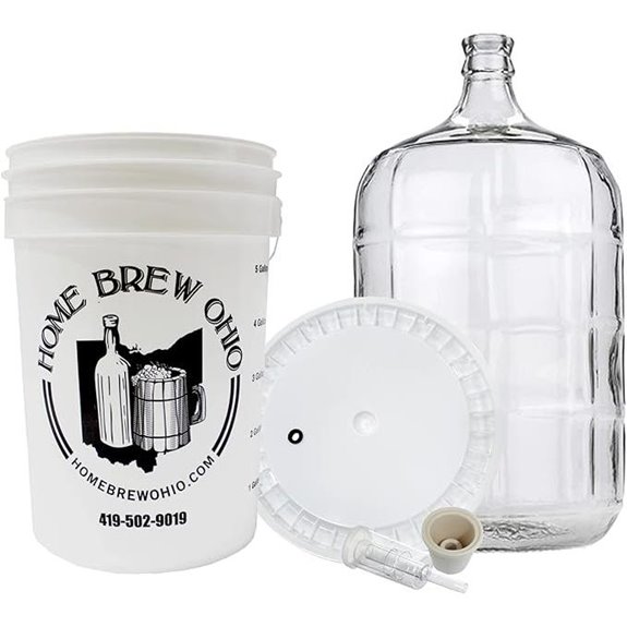 Home Brew Ohio 5-Gallon Fermentation Set