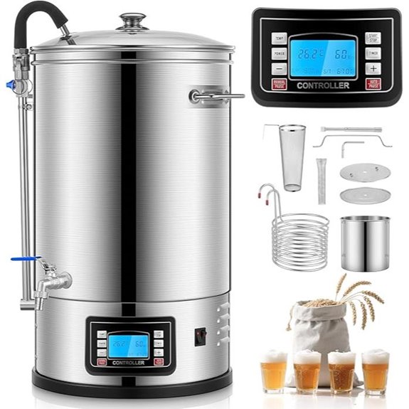 FOHERE Electric Beer Brewing System (9.2 Gal)