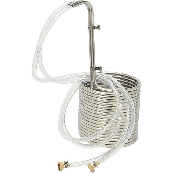Stainless Steel Wort Chiller for Home Brewing Cooling