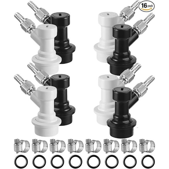 Corny Keg Ball Lock Disconnect Set with Fittings