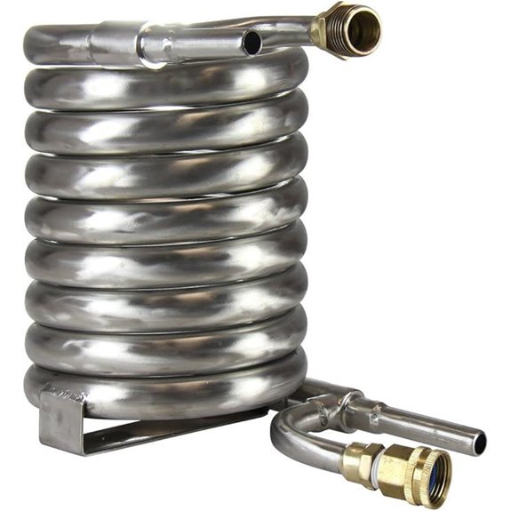 Kegco 3PFL-SCFC Counterflow Chiller 12' Stainless Steel