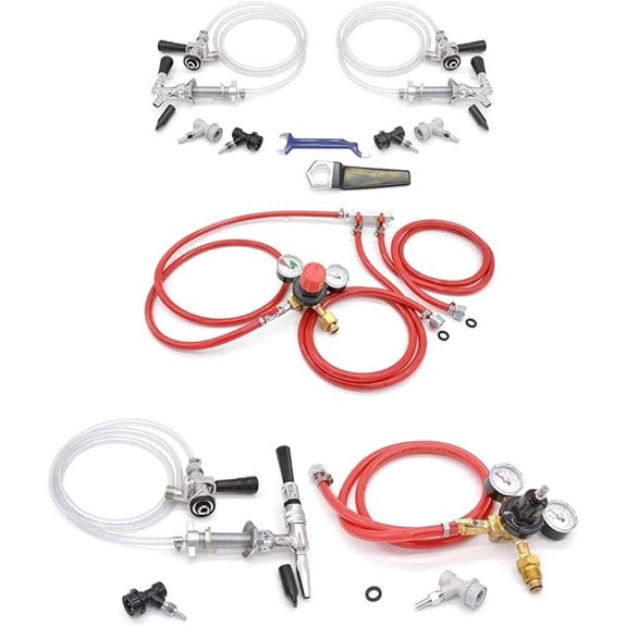 K&B Keezer Conversion Kit (3 Faucet)