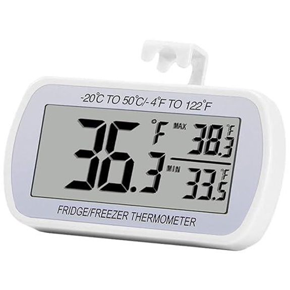 Digital Refrigerator Thermometer with LCD Display