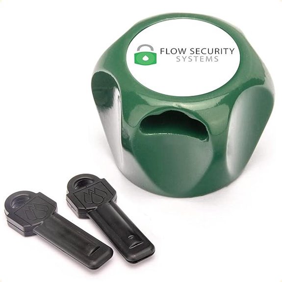 Flow Security Systems Faucet Lock II with Magnetic Key
