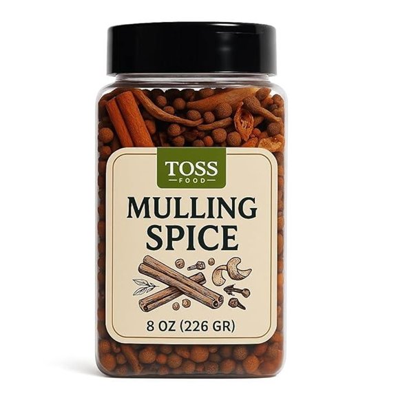 TOSS Mulling Spice Blend – 8 oz Jar