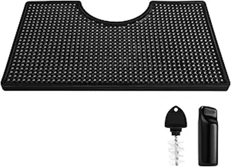 MRbrew Non-Slip PVC Beer Drip Tray Mat