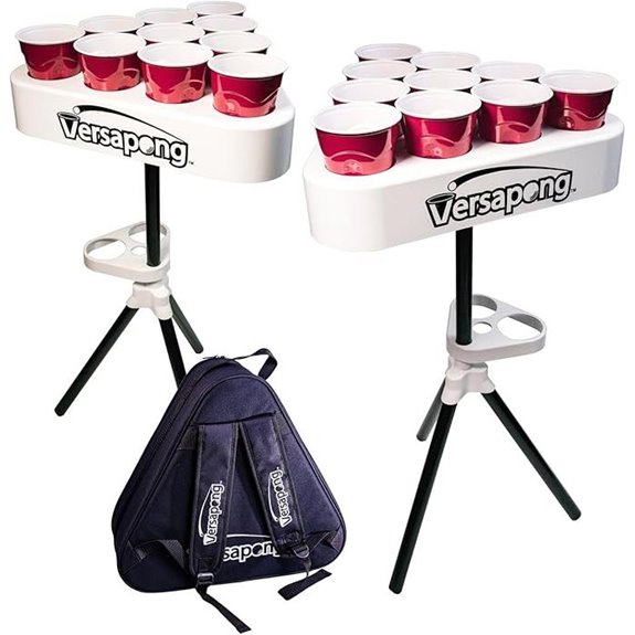 Versapong Portable Beer Pong Table with Carry Case