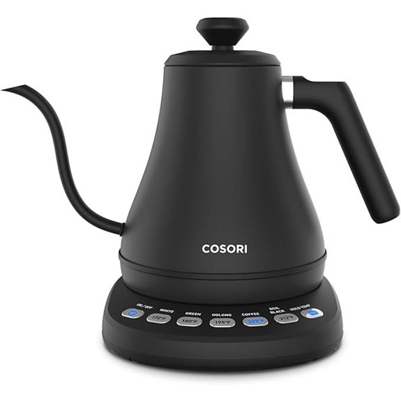 COSORI Electric Gooseneck Kettle with Temp Presets