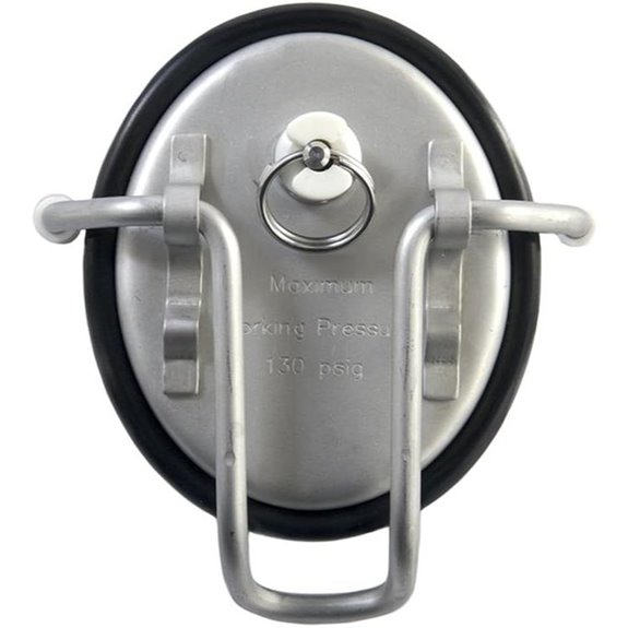 Varies Keg Lid with Built-In Pressure Relief Pin Lock or Ball Lock