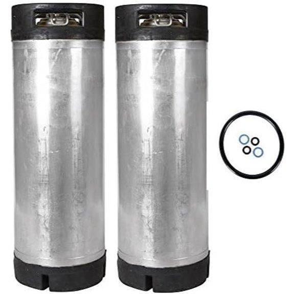 2-Pack Reconditioned 5-Gallon Cornelius Kegs with Accessories