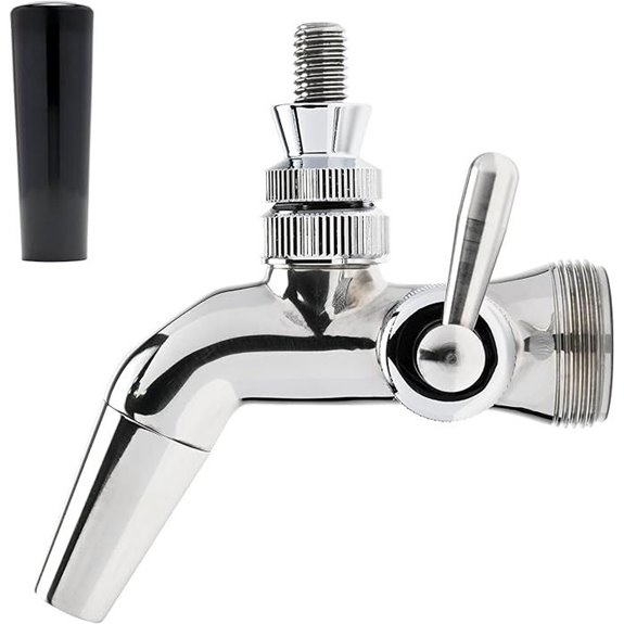 Forward Sealing Stainless Steel Beer Tap