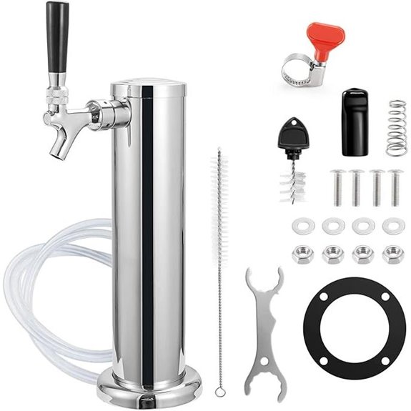MRbrew Single Tap Draft Beer Tower Kit