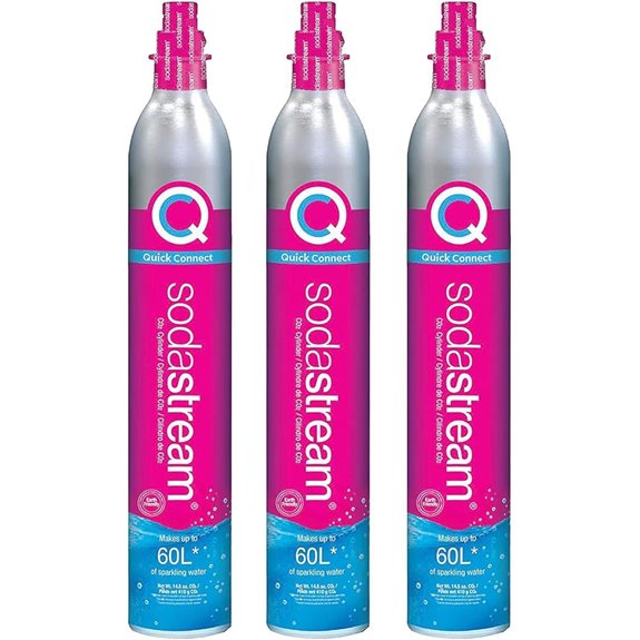 SodaStream CO2 Carbonation Bundle with 3 Cylinders
