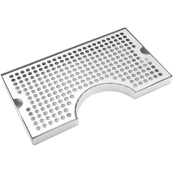 Kegerator Stainless Steel Beer Drip Tray