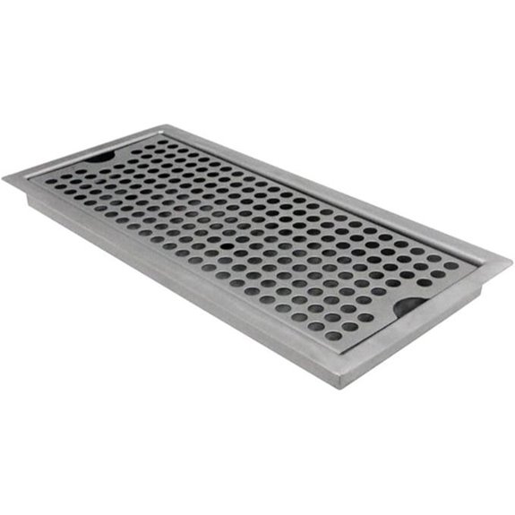 Kegco SEDP-220D Drip Tray 12 Stainless Steel