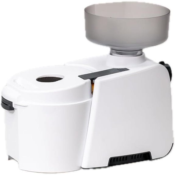 NutriMill Impact Compact Grain Mill with Stainless Steel