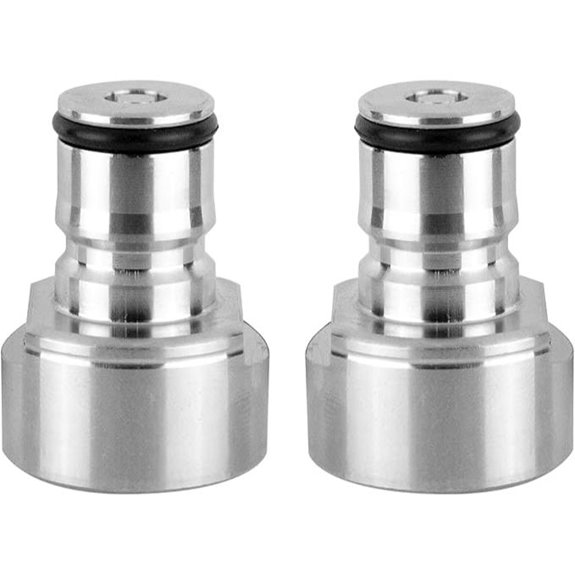 Kegco Coupler Adapters Ball Lock Stainless Steel