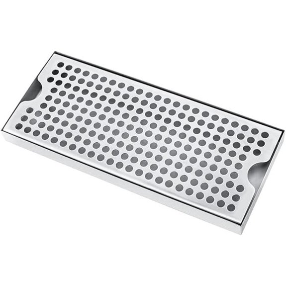 TMCRAFT Stainless Steel Kegerator Drip Tray