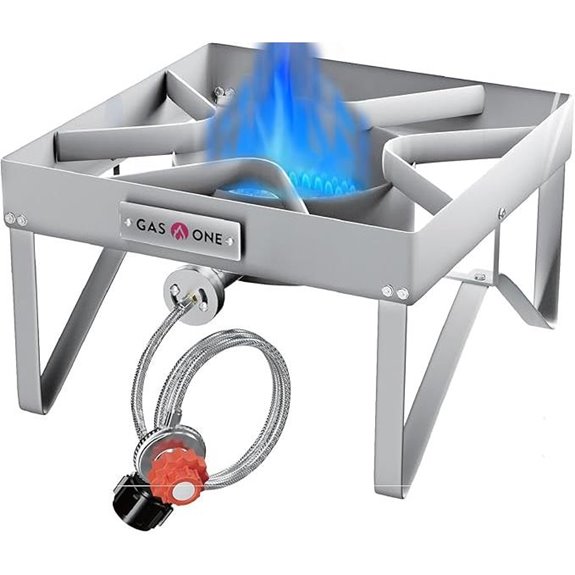 GasOne Stainless Steel Outdoor Propane Burner Stove