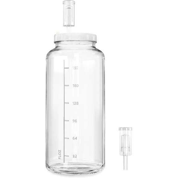 Large Fermentation Jar with Airlocks (2 Gallon)
