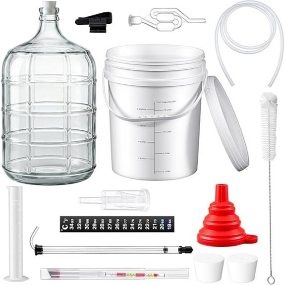 Ziliny Wine Making Kit with Fermentation Accessories